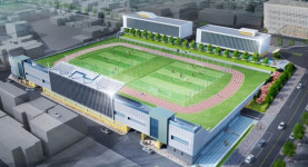 이천시, 공설운동장 주차전용건축물 조성사업 착공