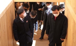 남종섭 위원장, 용인 공세초교 행복나무정원 개장식 참석