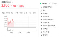 테슬라 관련주 KEC·엠에스오토텍·LG화학·천보 동반 상승세