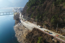 정선군 정선읍 시가지~덕송리 연결도로  4일 임시개통