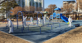 영월군시설관리공단, 코로나19 예방 찾아가는 방역단