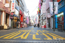 [포토] 연말 풍경 사라진 명동 거리