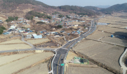 국도 21호선 전북 순창군 동계면 구간 개통 교통불편 해소