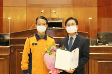 남양주시의회 박성찬 의원, 긴급구조 종합훈련 유공 행정안전부장관 표창 수상