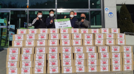 와부읍 덕소교회, 남양주시에 생필품박스 250개 기부…축복 가득한 새해 기원