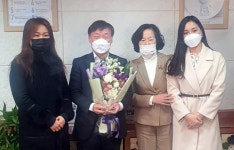 남종섭 경기도의원, 산양초등학교로부터 감사패 받아