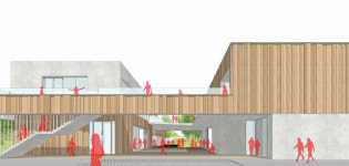 파주시, 광탄면 행정복지센터 증축 설계공모 마당깊은 집 선정