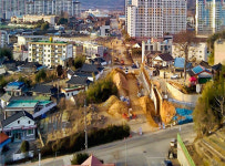 장흥군, 장흥고~코아루~북부로 계획도로 개설 공사 공정률 40% 순항