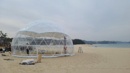 양양군, 남애3리 해변에 서핑라운지 설치