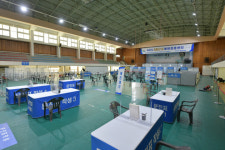 [포토] 속초 예방접종센터 구축 완료