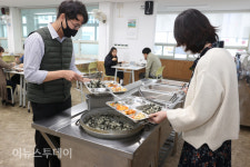 고성군청 구내식당 채식의 날 운영