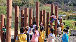 구례군, 오감만족 숲유치원 입학식 구례수목원에서 열려