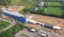 파주장단콩웰빙마루 조성공사 순항 중…공정률 75% 돌파