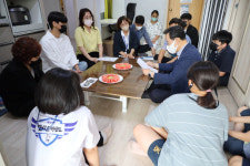 삼척시의회, 취약계층 아동 복지시설 방문