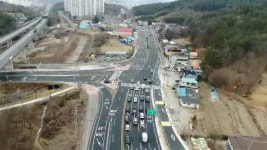 진주국토관리사무소, 국도2호선 독산지구 교차로 개선사업 준공