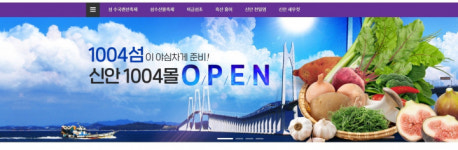 신안군, 온라인 쇼핑몰 신안1004몰 내달 1일 오픈