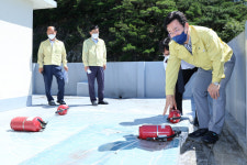 허태정 대전시장, 정림동 후생학원 찾아 관계자들 위로