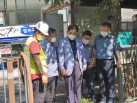 안양시의회, 수암천 차집관로 보수공사 현장점검