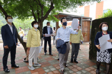 [포토] 삼척시의회 사회복지시설 현장 답사