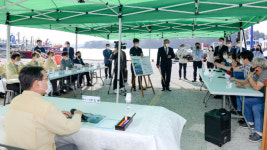 여수시, 경도 진입도로 민원현장 찾아 주민대표 의견 청취