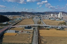 국가철도공단, 중앙선 완산제1교 개통으로 단절 도로 연결
