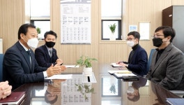 장현국 의장 청사 이전 후 고등동 지역발전에 지속적 관심 가질 것