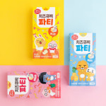 서울우유협동조합, 포션치즈 치즈큐빅 파티 3종 신제품 출시