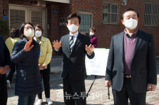 조규일 진주시장, 평거동 숯골경로당 신축 공사현장 점검