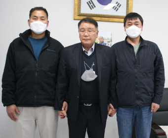 광주 화정동 아파트 붕괴 피해자 가족협의회, 국민의힘 광주시당 방문 감사 인사