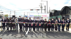 진주시, 김시민대교~옛 삼삼주유소 병목 구간 8차로 임시개통