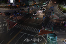 진주시, 성북지구 도시재생사업 스마트 횡단보도 구축