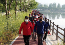 창녕군 대합면, 가족사랑 건강걷기 대회 개최