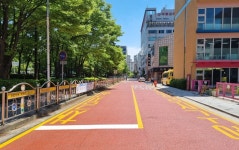 용인시 기흥구, 관곡초 일원 700m 보도 정비