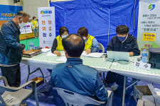 상지대 한방병원, 농업인 행복버스 의료봉사