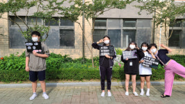 부산 금명중학교, 학생자치회와 함께하는등교 맞이 행사실시