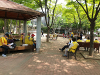 양산시 평산동 노인일자리 현장 간담회 실시