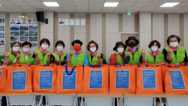 정관읍, 건강 취약계층에 건강식품꾸러미등 지원