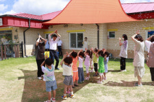 [포토] 김철우 보성군수, 1일 체육교사 변신 눈길