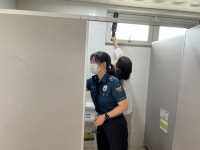 거제시 공중화장실 불법촬영 합동점검 실시