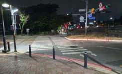 용인시 동백2동, 주민 보행안전 교통안전 시설물 설치