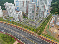 광양시, 도심의 폭염 대피소 미세먼지 차단숲 조성 완료