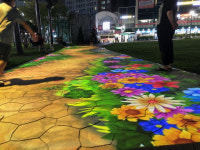 안양시, 삼덕공원 경관조명 공사 마쳐…시민에 새로운 볼거리 선사