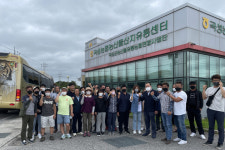 경주시 멜론엽합회, 곡성농협 APC 공정육묘장 견학