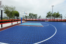 속초시, 청초호유원지 농구장 교체‧환경 개선