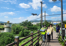 광산구, 재난 위험지역 드론 활용 집중안전점검