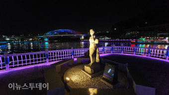 통영운하 야간 경관조명 개선으로 새 단장