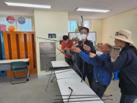 밀양시시설관리공단, 시각장애인 활쏘기 체험 재능기부