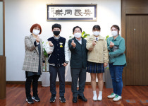 주광덕 남양주시장, 퇴계원중학교 학생 기자단과 인터뷰 실시