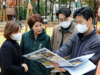 안양시의회, 차 없는 거리 공사 현장·어린이공원 등 지역 주요현장 점검