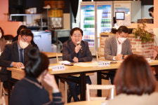 주광덕 남양주시장, 진접읍 교육 현장 관계자들과 진심소통
